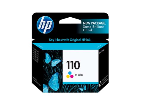 hp 110 inkjet cartridge tricolor.